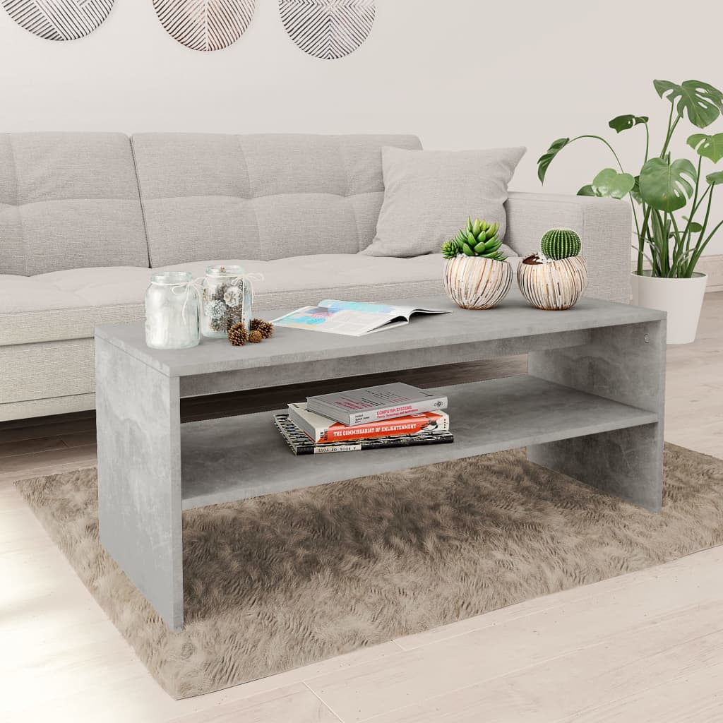 Mesa de centro 100x40x40 cm derivados de madeira branco
