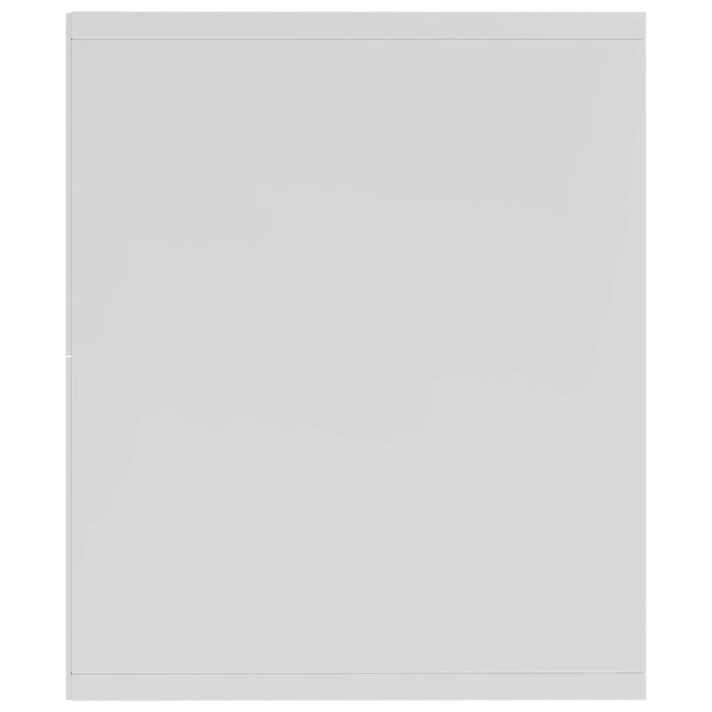 Estante/móvel de TV 36x30x114 cm derivados de madeira branco