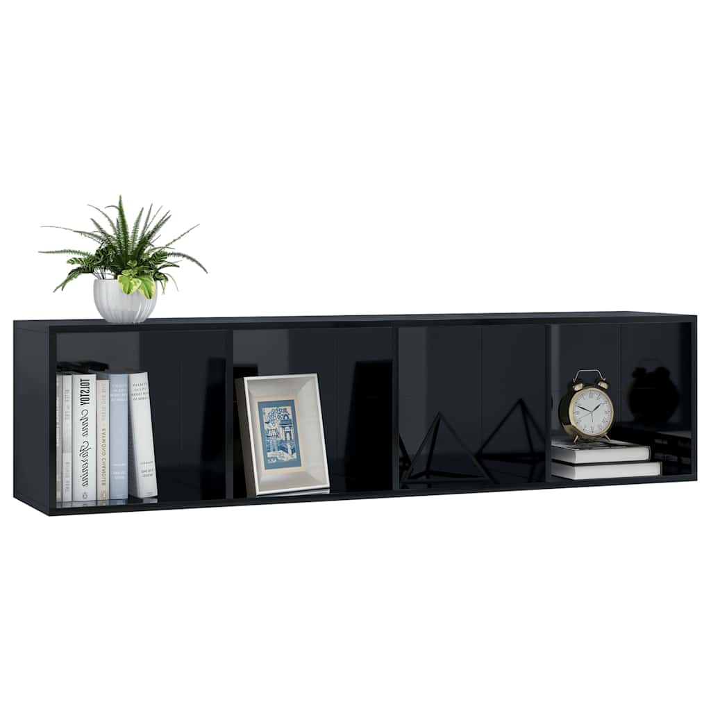 Estante/móvel de TV 143x30x36 cm branco