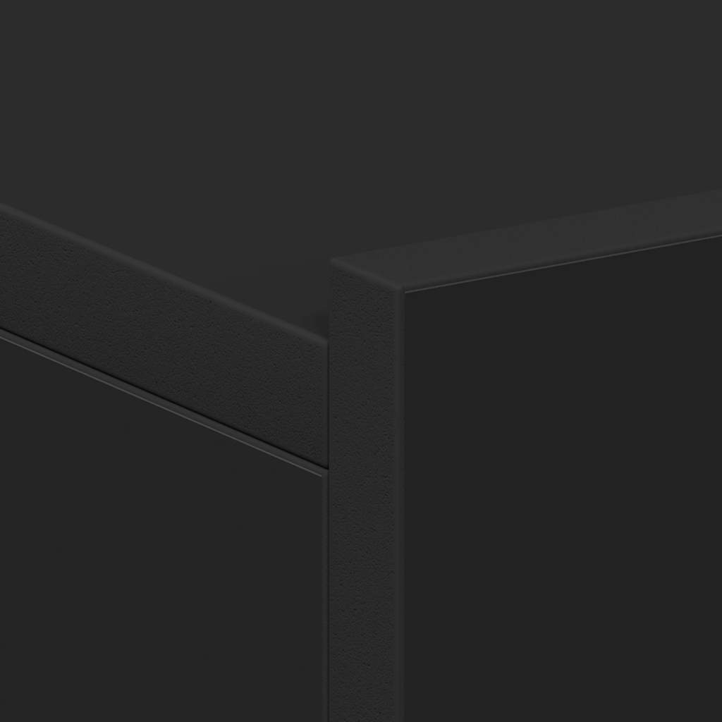 Mesa de cabeceira suspensa 2 pcs 40x30x15 cm cinzento brilhante