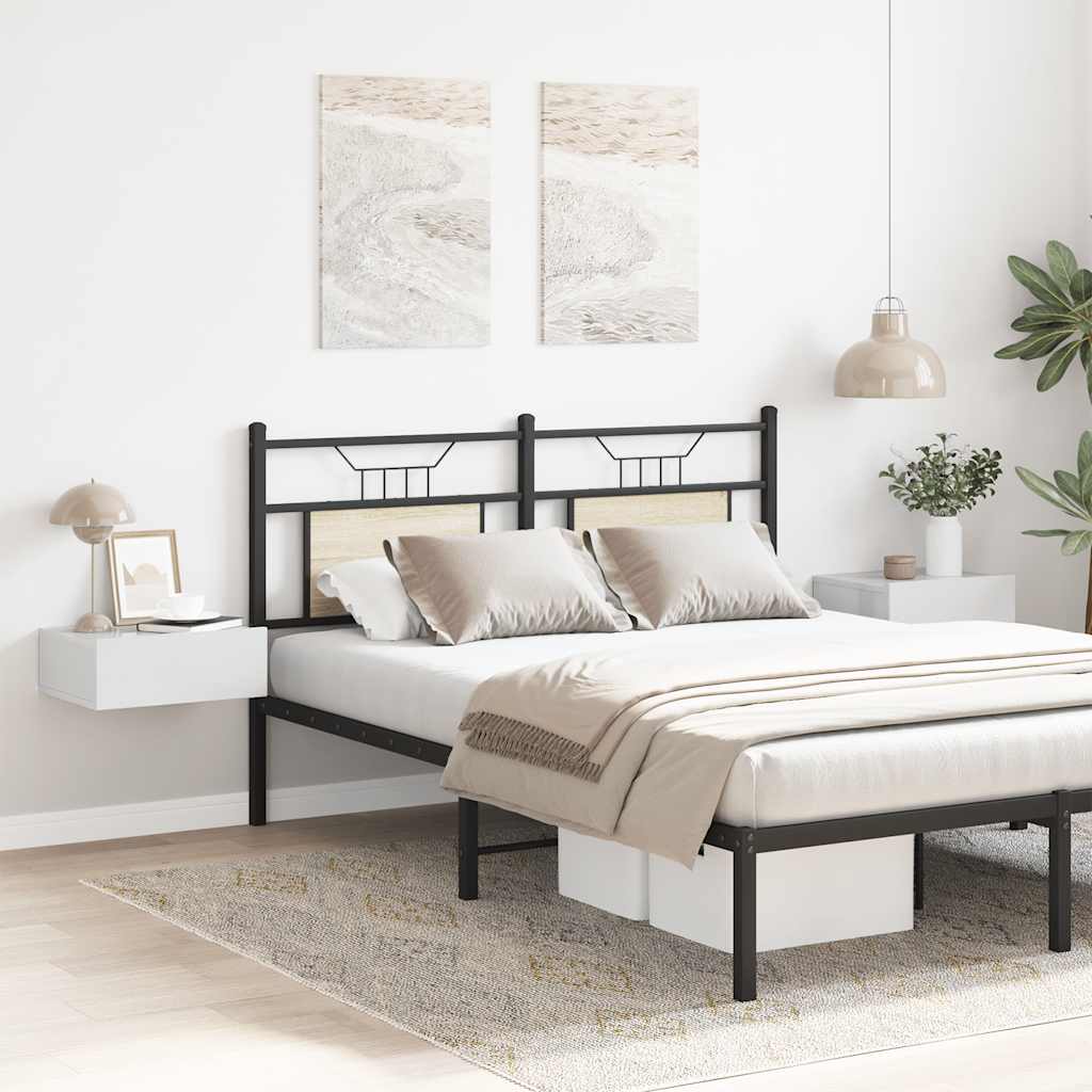 Mesa de cabeceira suspensa 2 pcs 40x31x27 cm branco brilhante