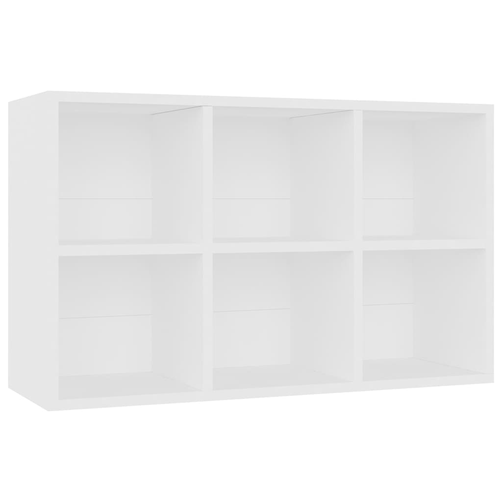 Estante/aparador 66x30x98 cm contraplacado branco