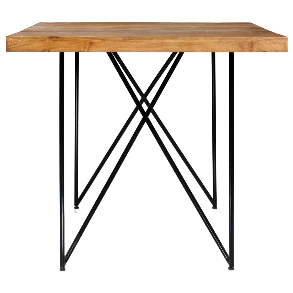 Mesa de jantar 180x90x76 cm madeira de acácia maciça
