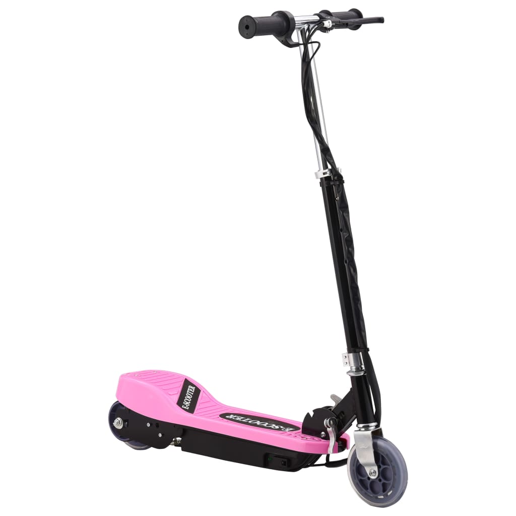 Trotinete elétrica 120 W cor-de-rosa