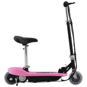 Trotinete/scooter elétrica com assento 120 W rosa