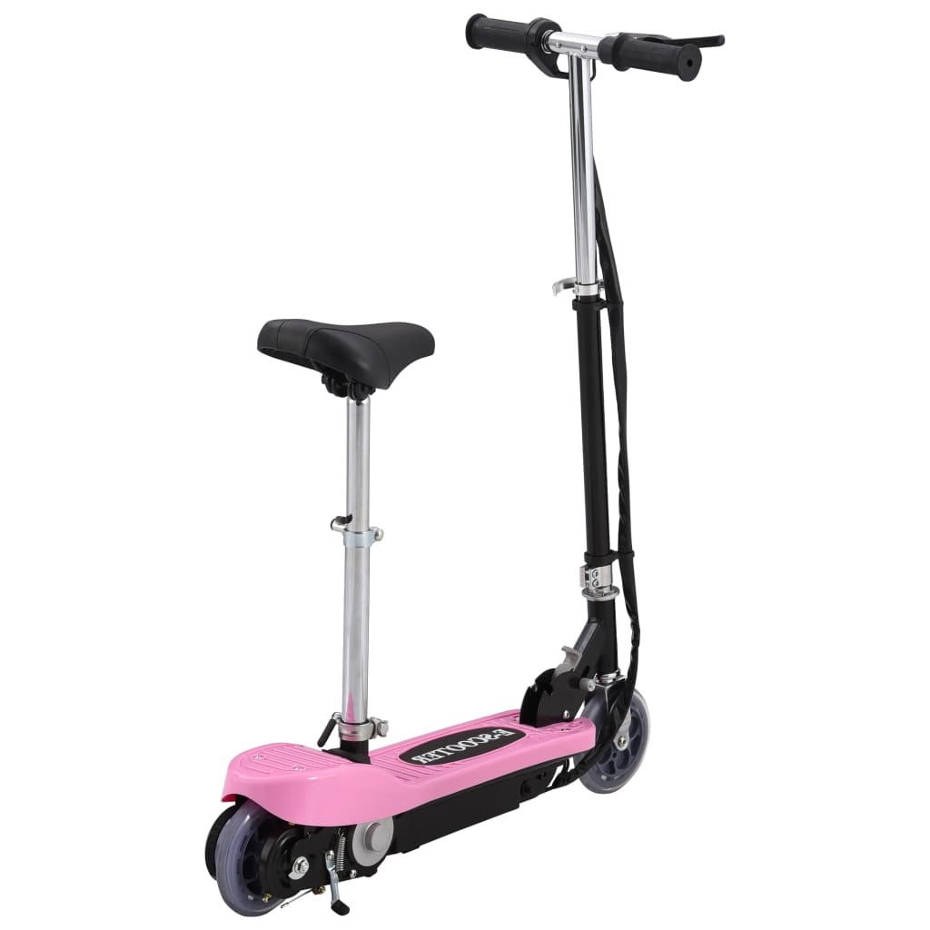 Trotinete/scooter elétrica com assento 120 W rosa