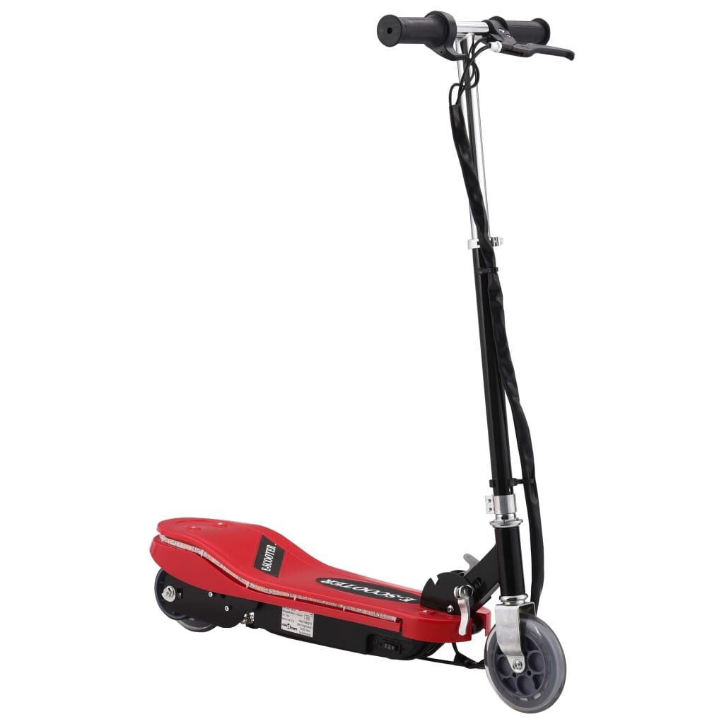 Trotinete/scooter elétrica com LEDs 120 W vermelho