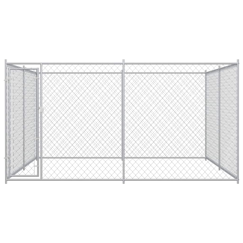 Canil de exterior 383x383x185 cm