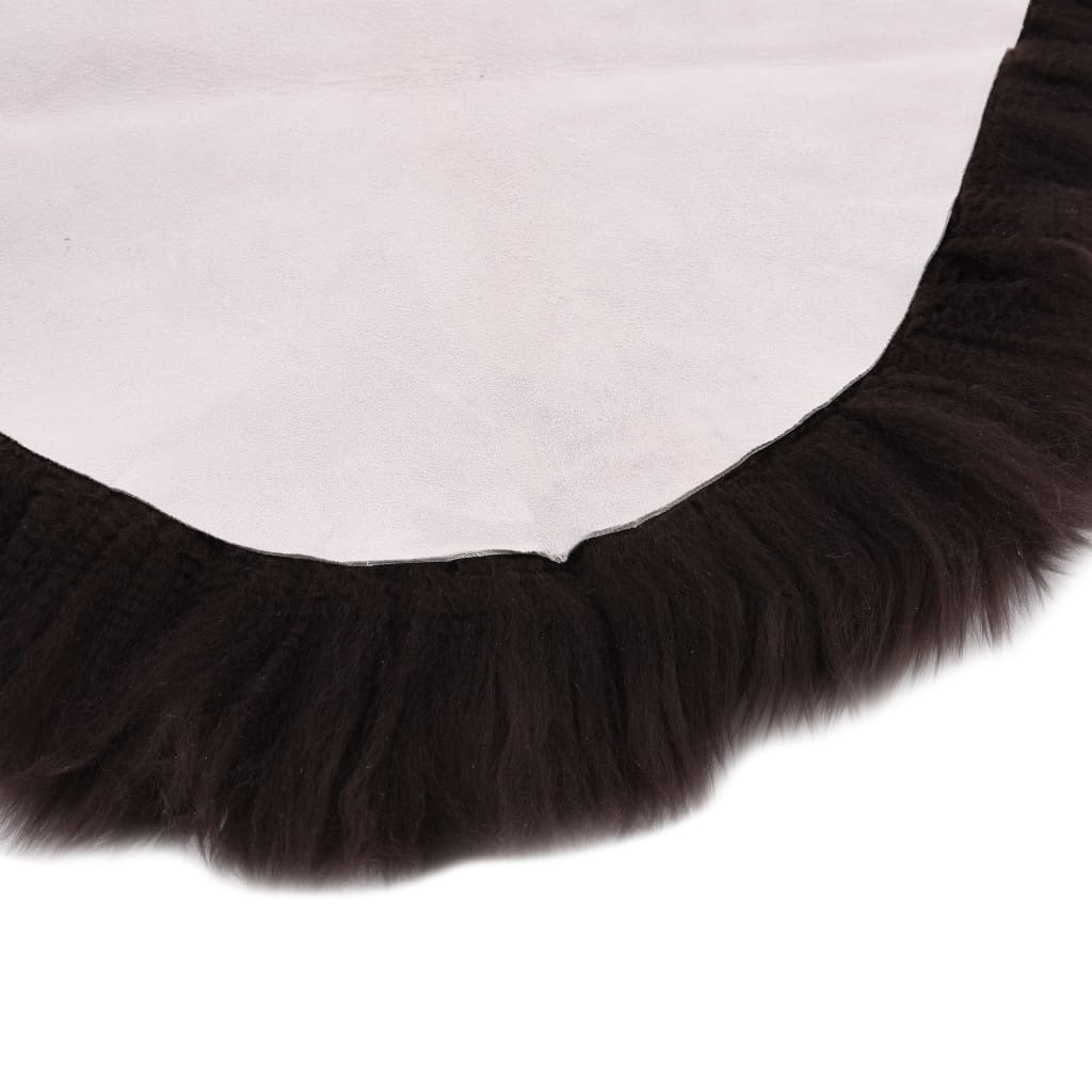 Tapete em pele de carneiro 60x180 cm branco