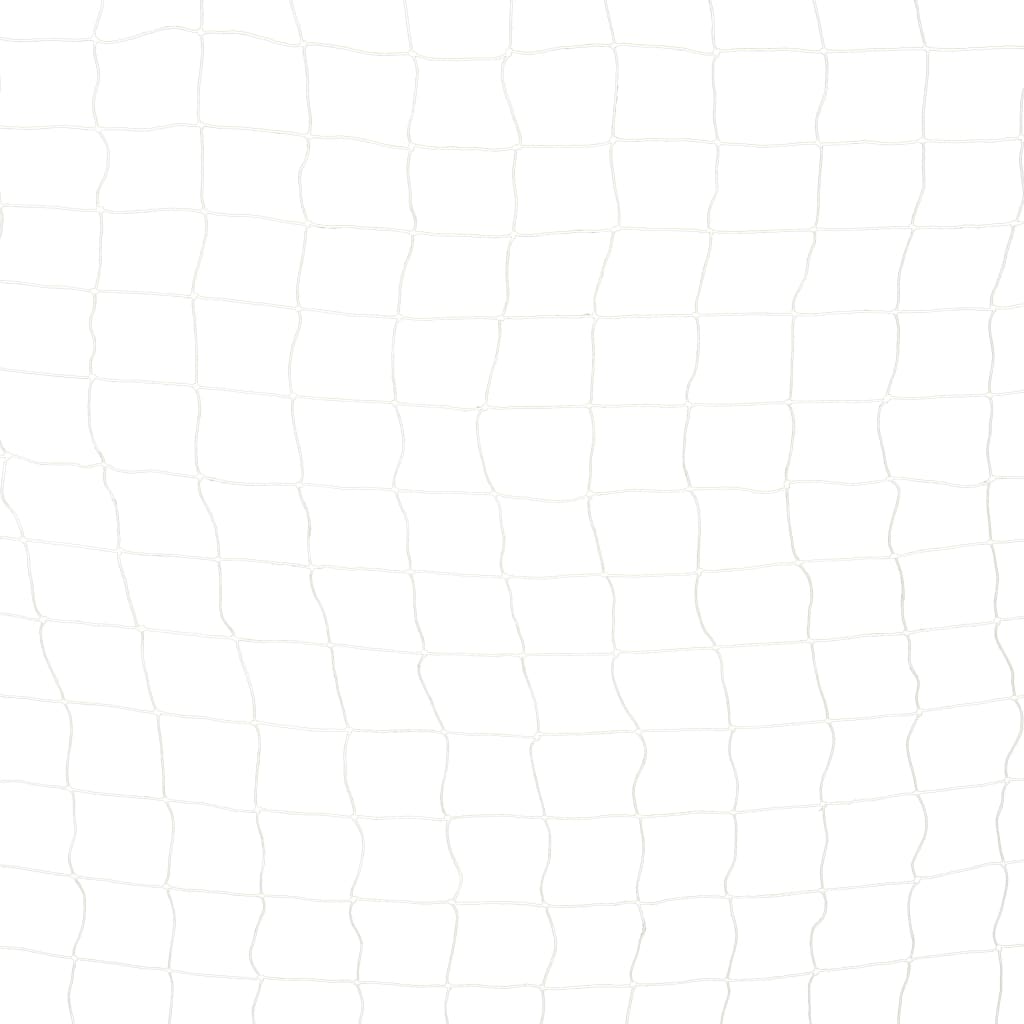 Baliza de futebol 300x160x90 cm metal preto e branco