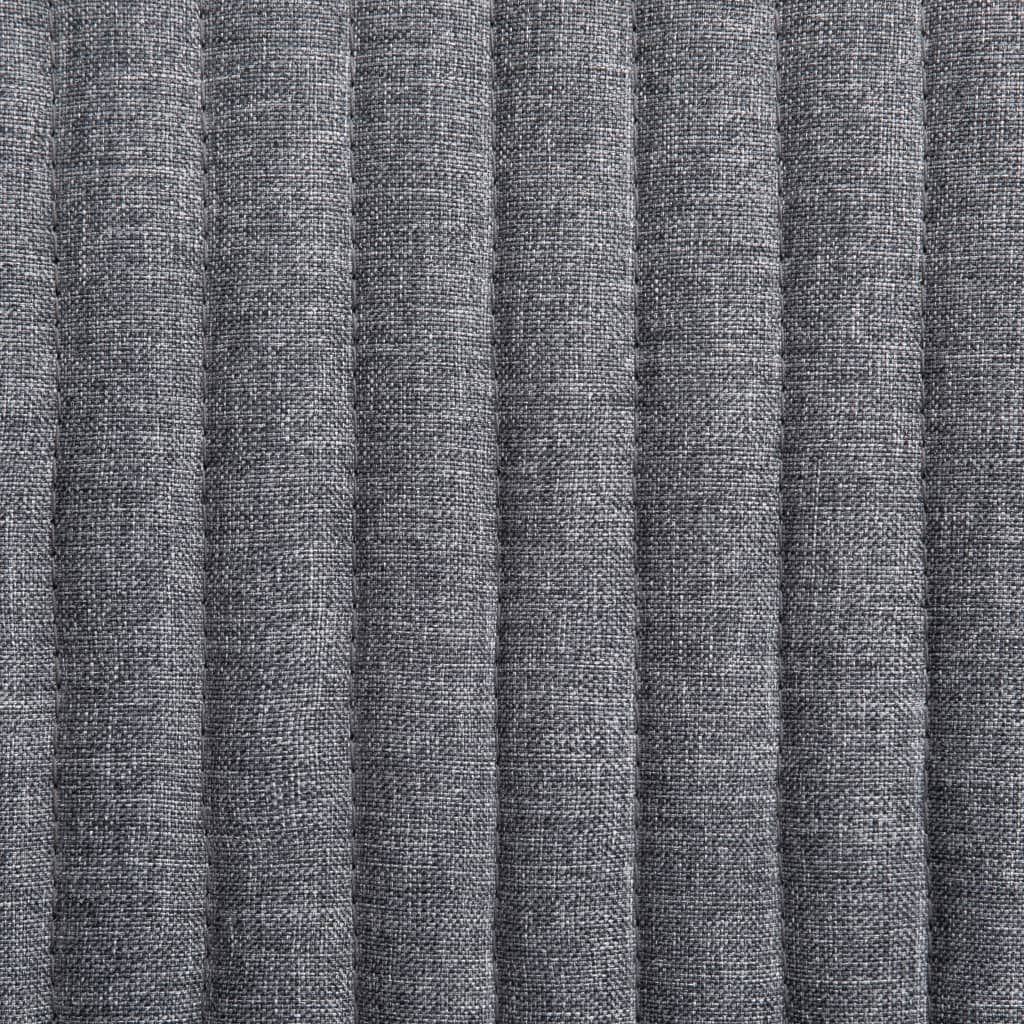 Cadeiras de jantar 6 pcs tecido amarelo