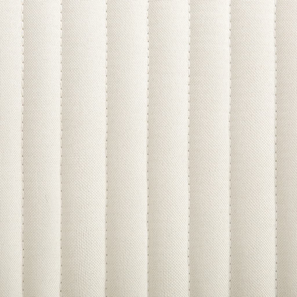 Cadeiras de jantar 6 pcs tecido amarelo