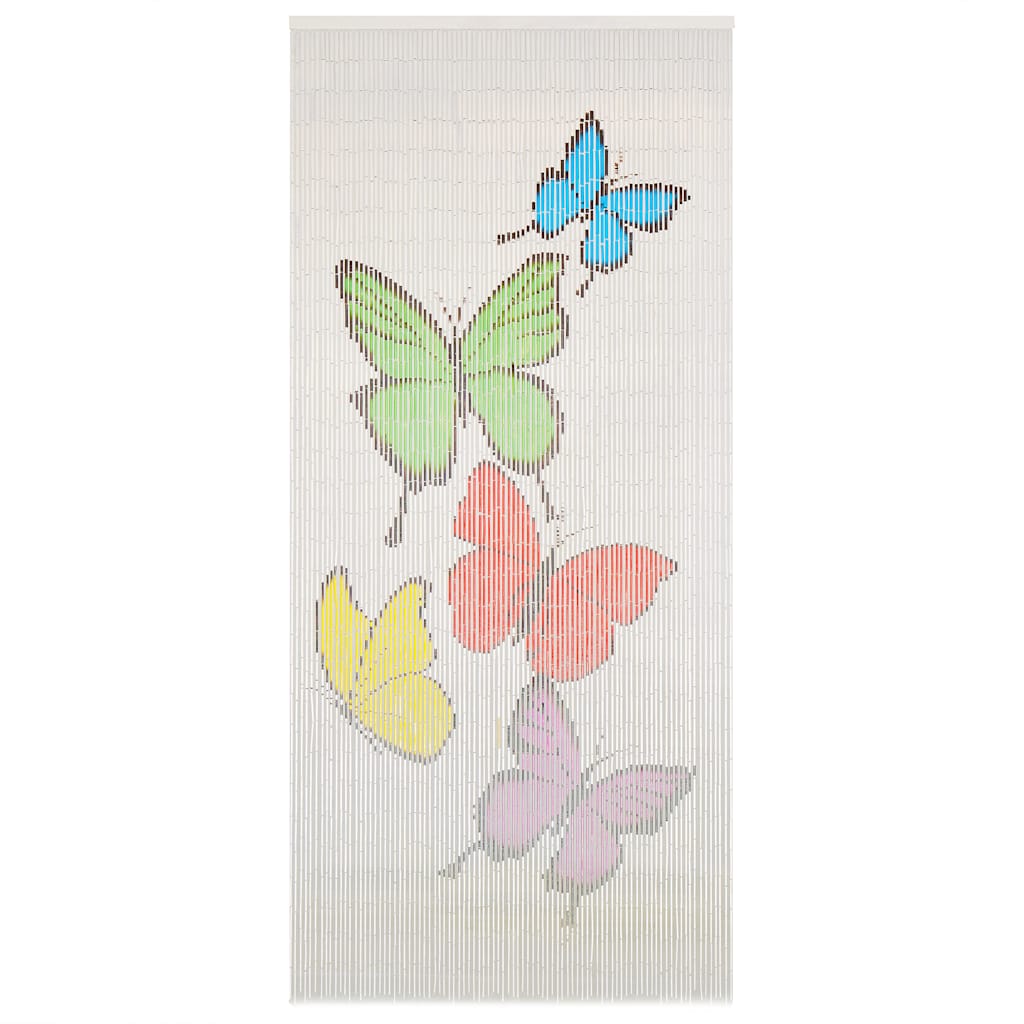 Cortina mosquiteira em bambu 90x200 cm