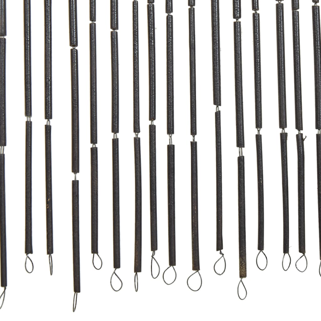 Cortina mosquiteira em bambu 90x200 cm