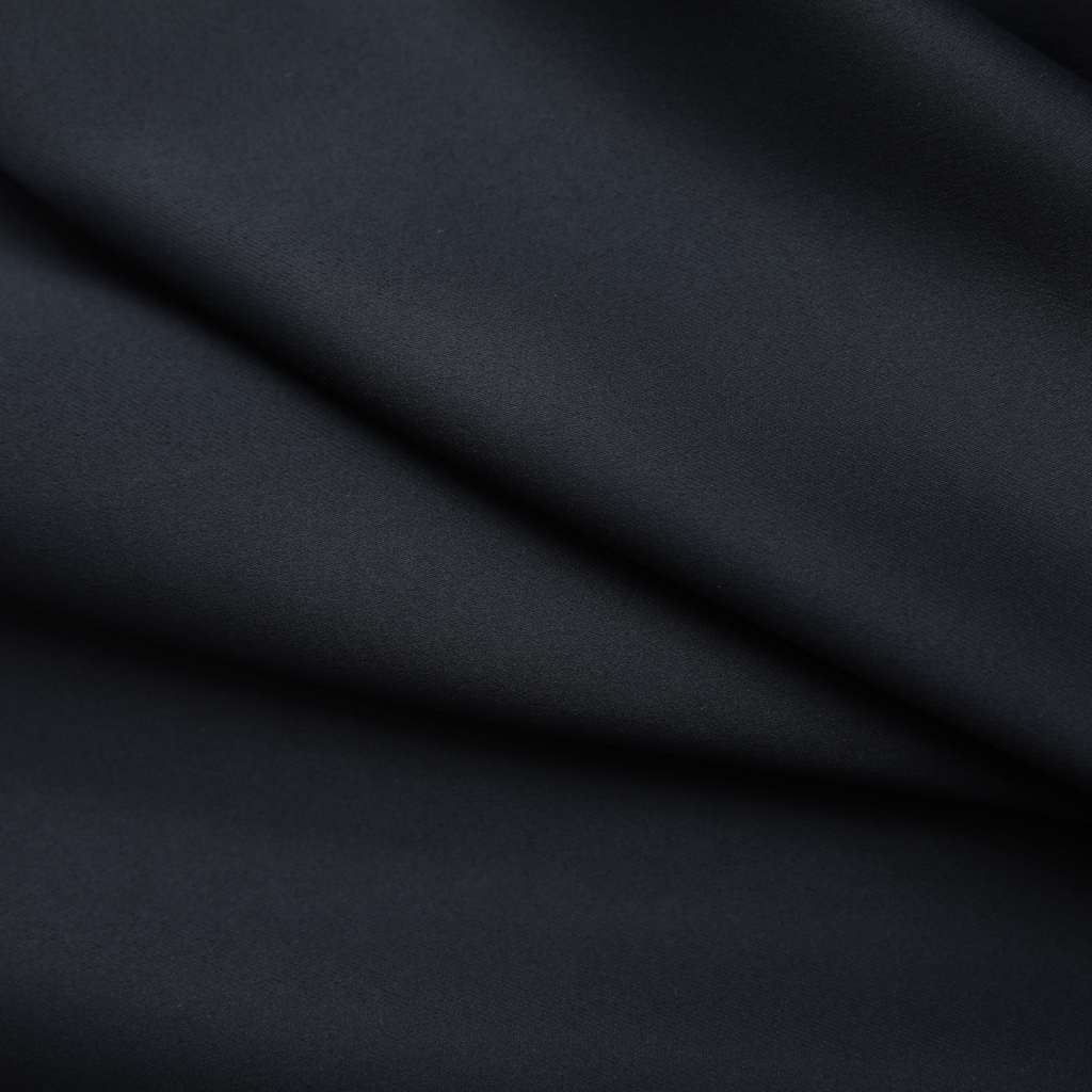 Cortinas blackout com ganchos 2 pcs 140x245 cm antracite