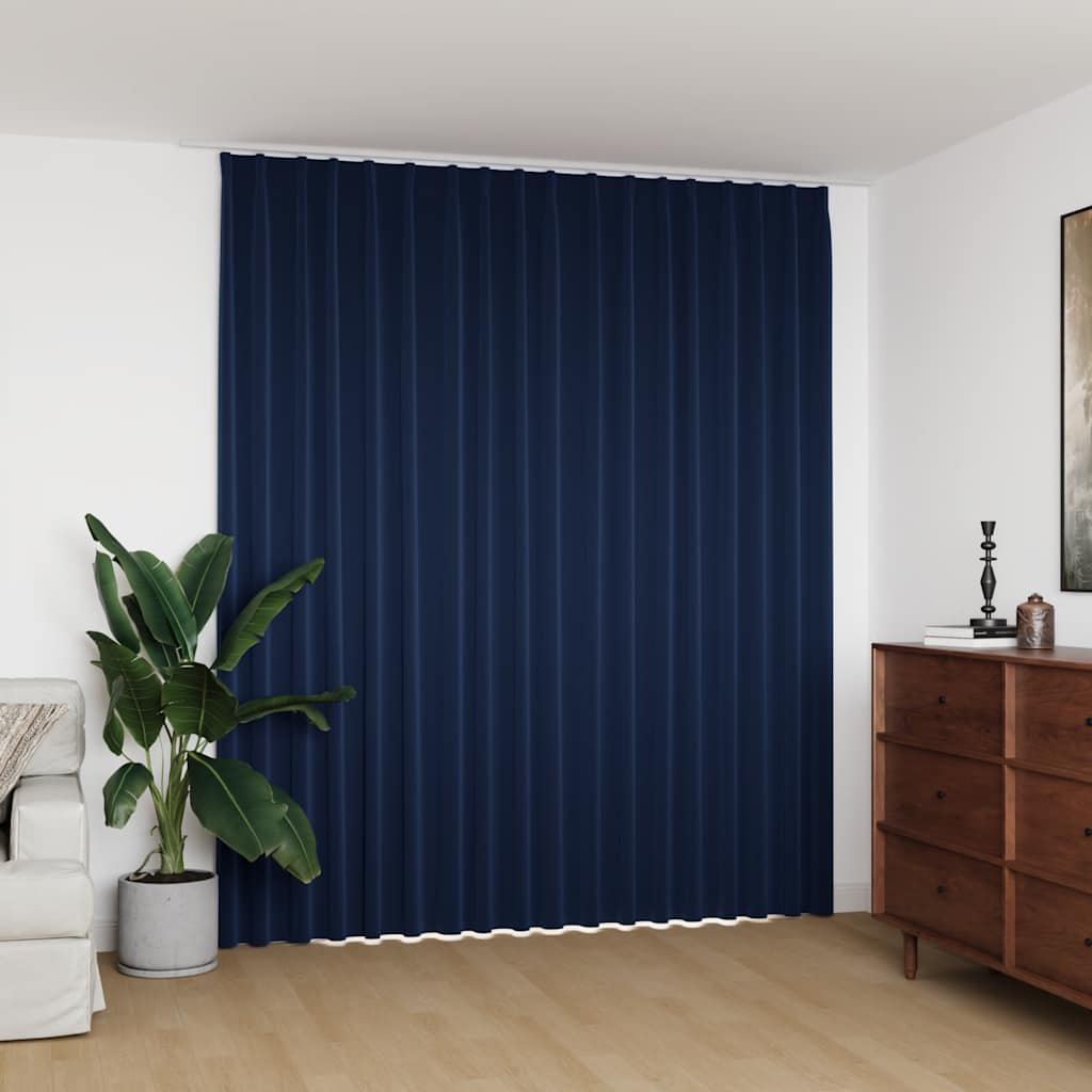 Cortina blackout com ganchos 290x245 cm antracite
