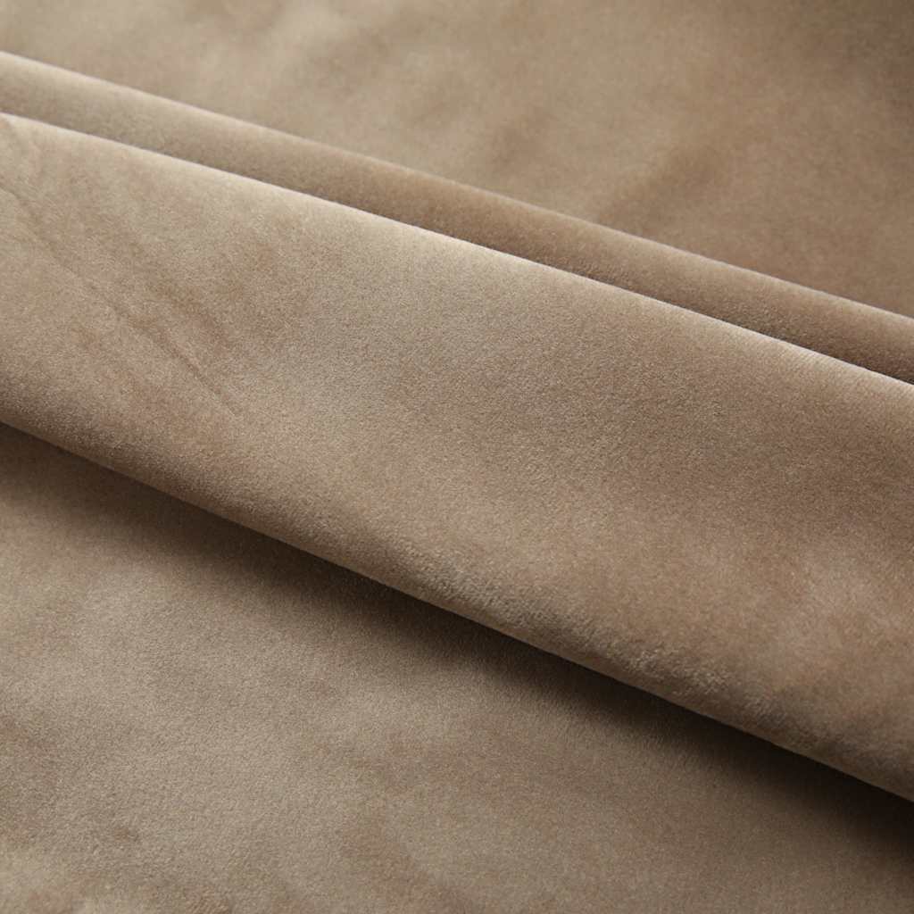 Cortinas blackout com ganchos 2 pcs 140x225 cm veludo antracite