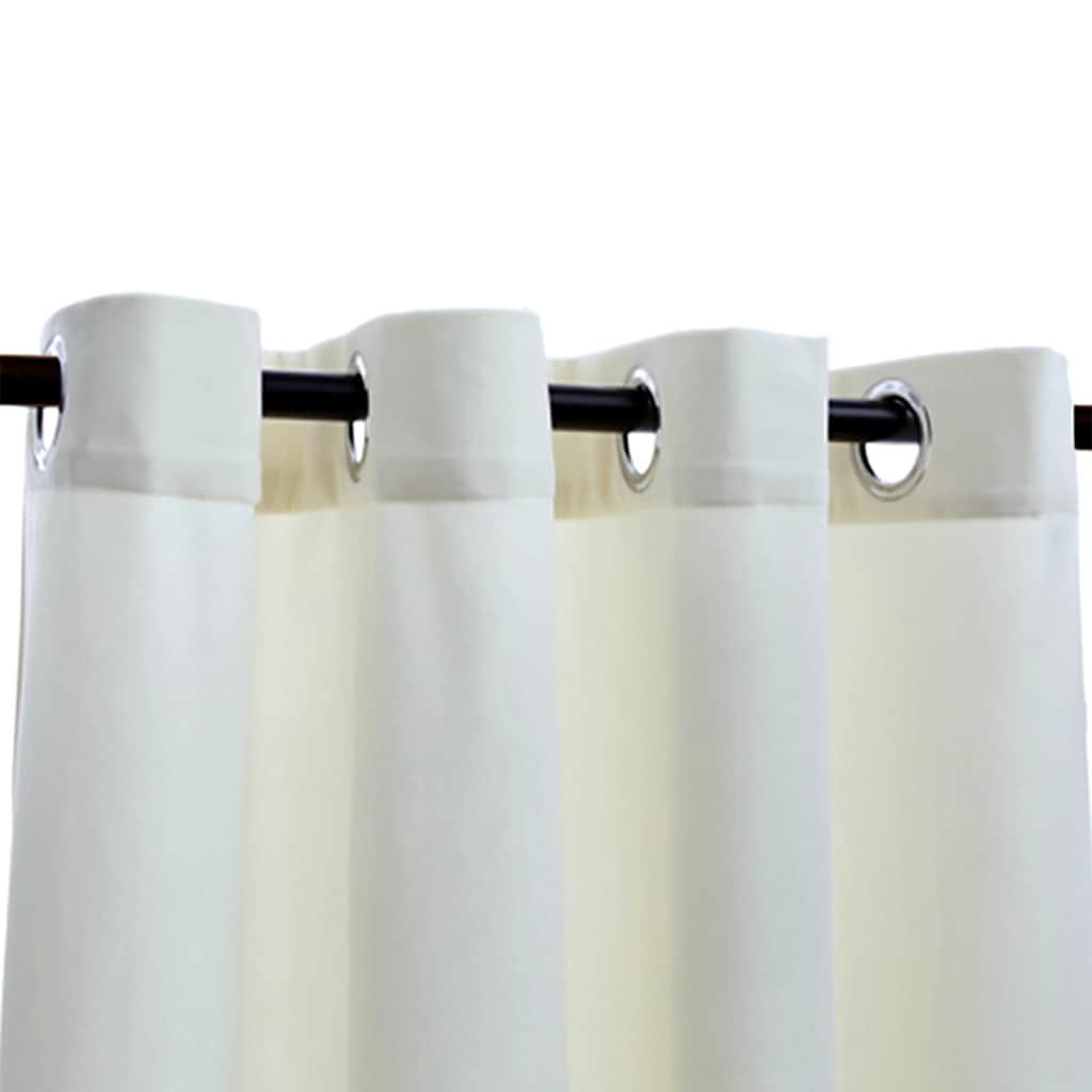 Cortina blackout c/ argolas em metal 290x245cm veludo antracite