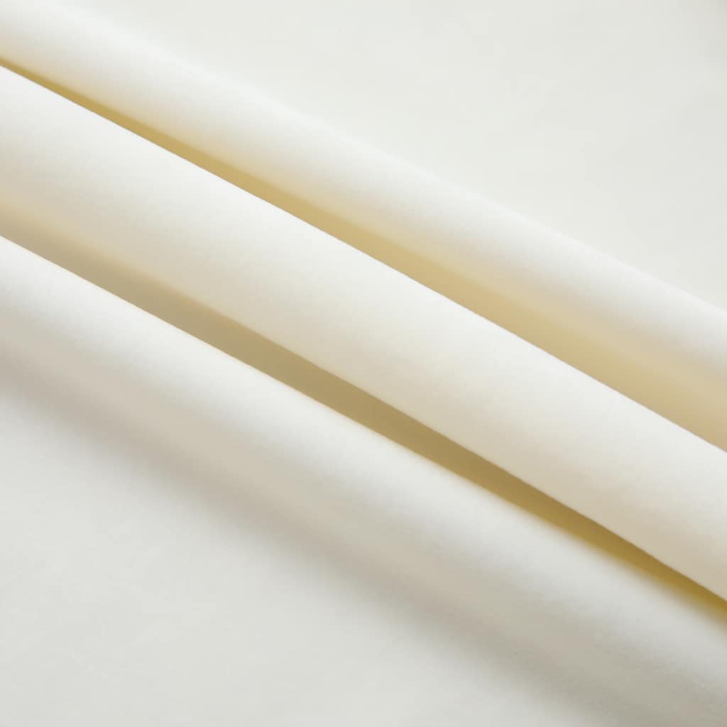 Cortinas blackout com ganchos 2 pcs 140x225 cm veludo antracite