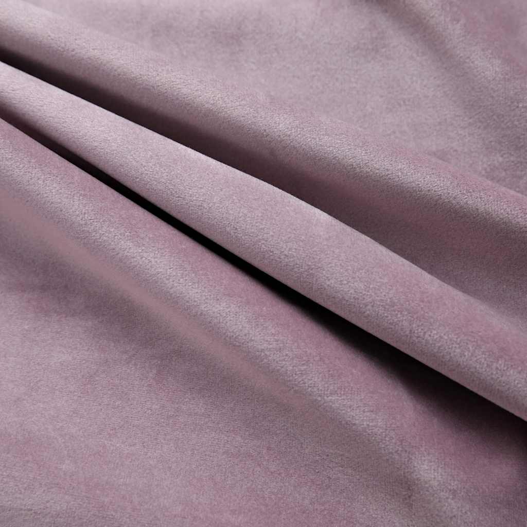 Cortinas blackout com argolas 2 pcs 140x225 cm veludo antracite