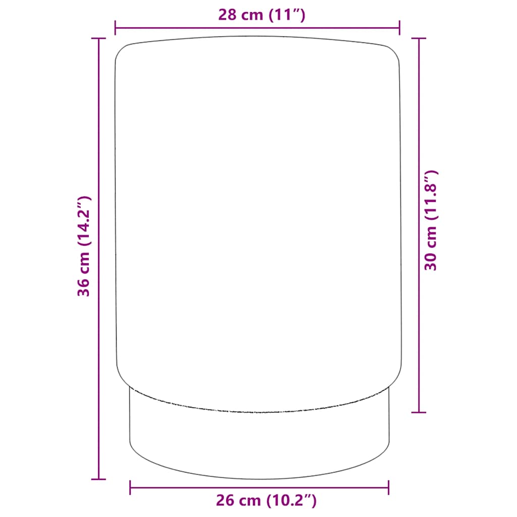 Banco 28 x 36 cm veludo verde-escuro e dourado