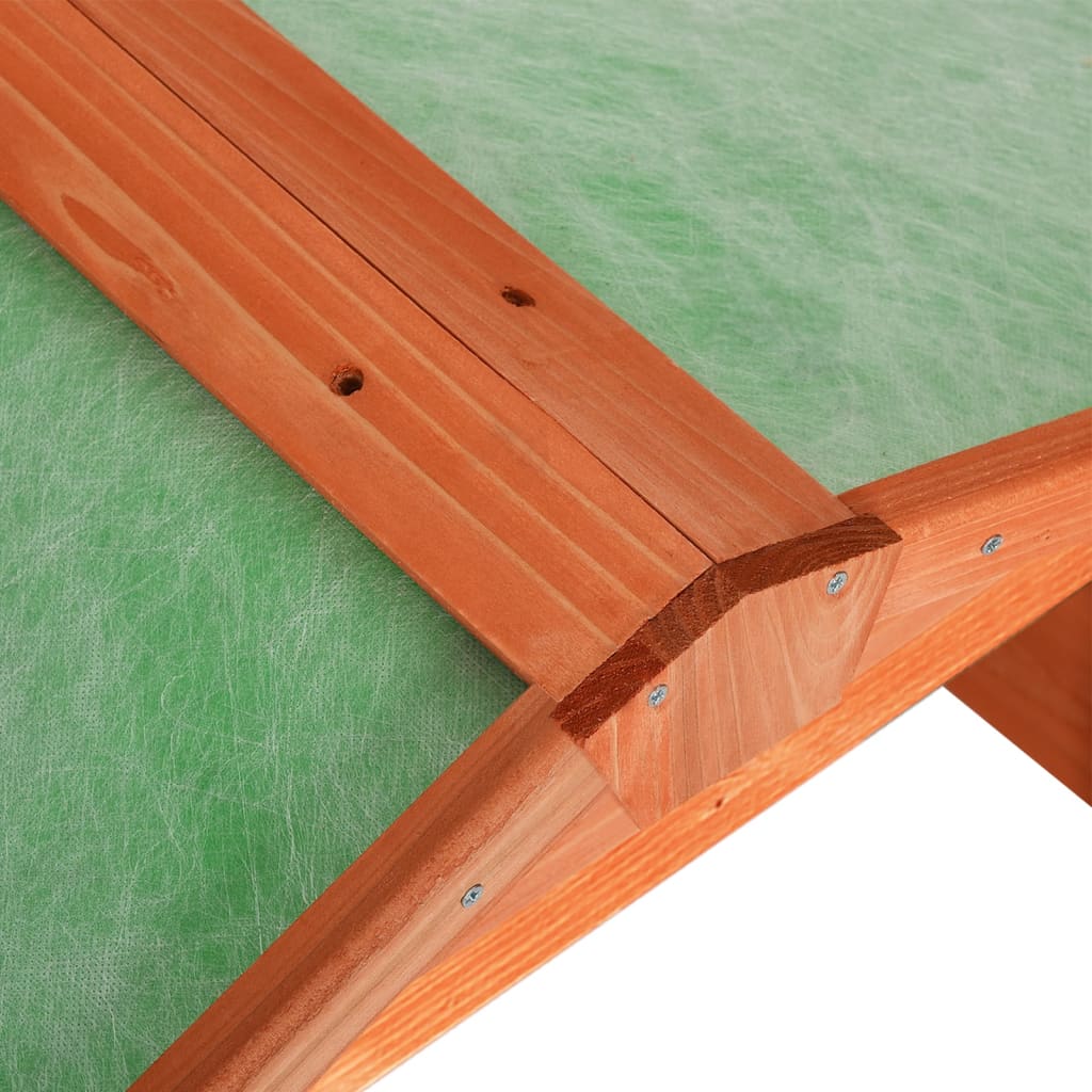 Abrigo p/ cortador de relva 72x87x50 cm abeto cinzento e branco