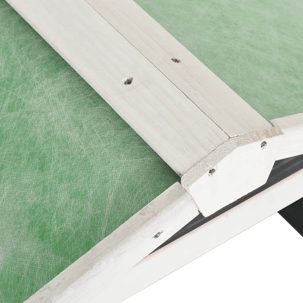 Abrigo p/ cortador de relva 72x87x50 cm abeto cinzento e branco