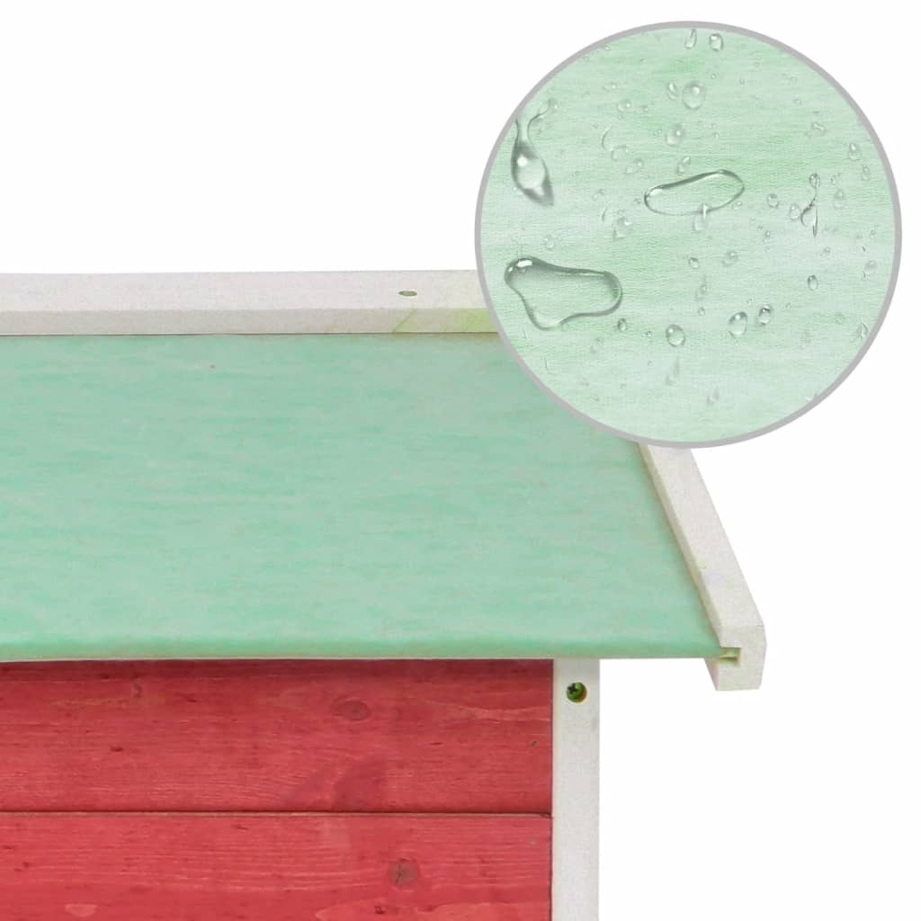 Abrigo p/ cortador de relva 72x87x50 cm abeto cinzento e branco