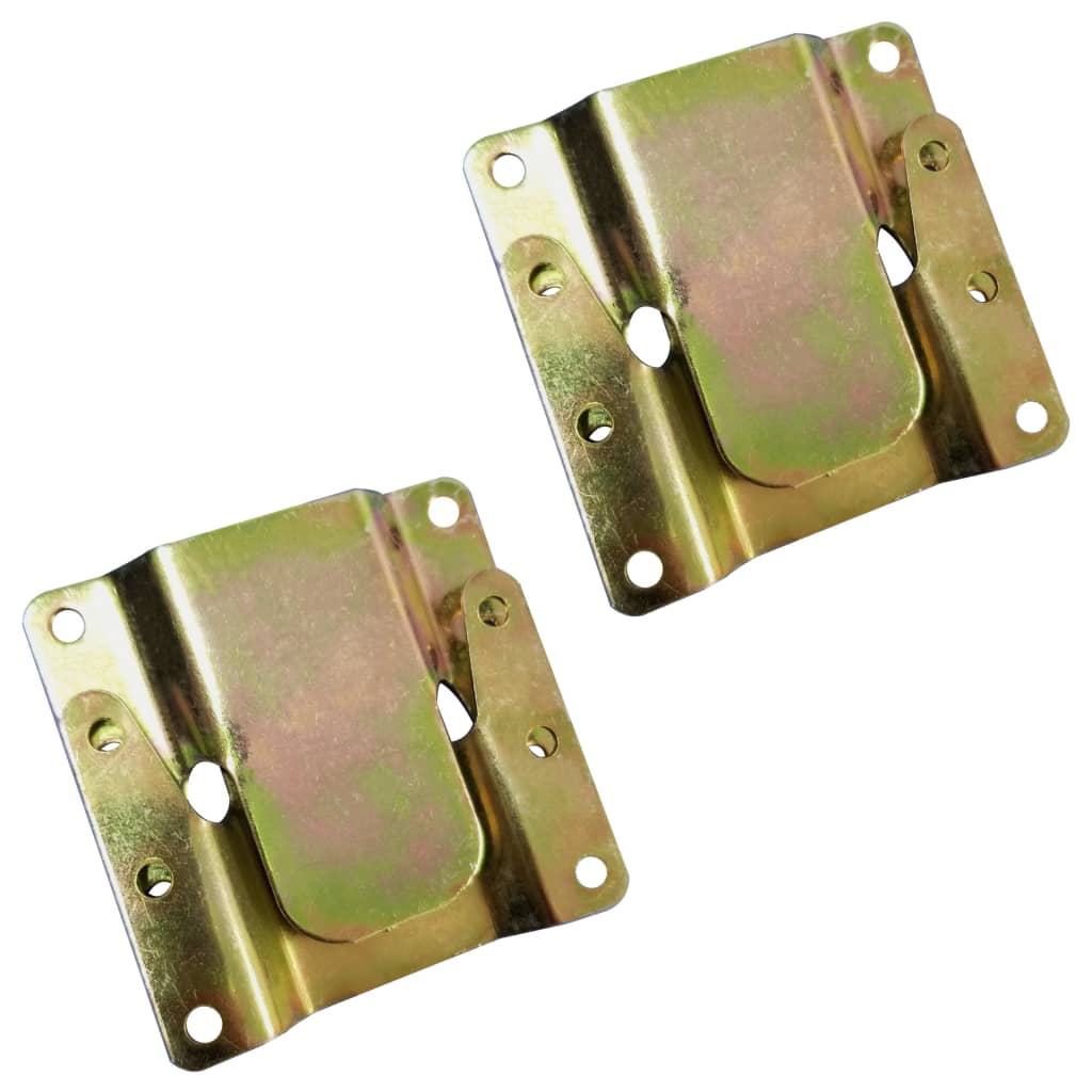 Mesa cabeceira suspensa 2pcs derivados madeira cinzento cimento