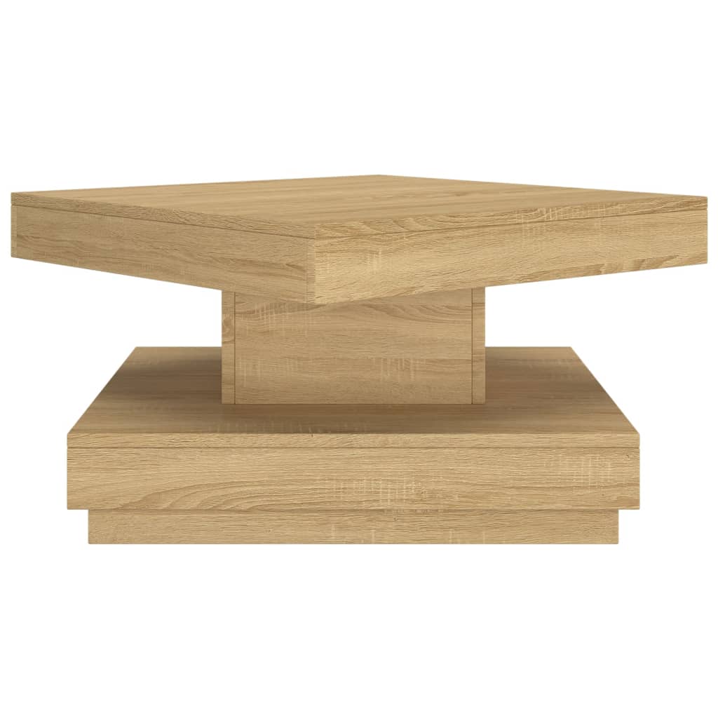 Mesa de centro 60x60x35 cm MDF cinzento