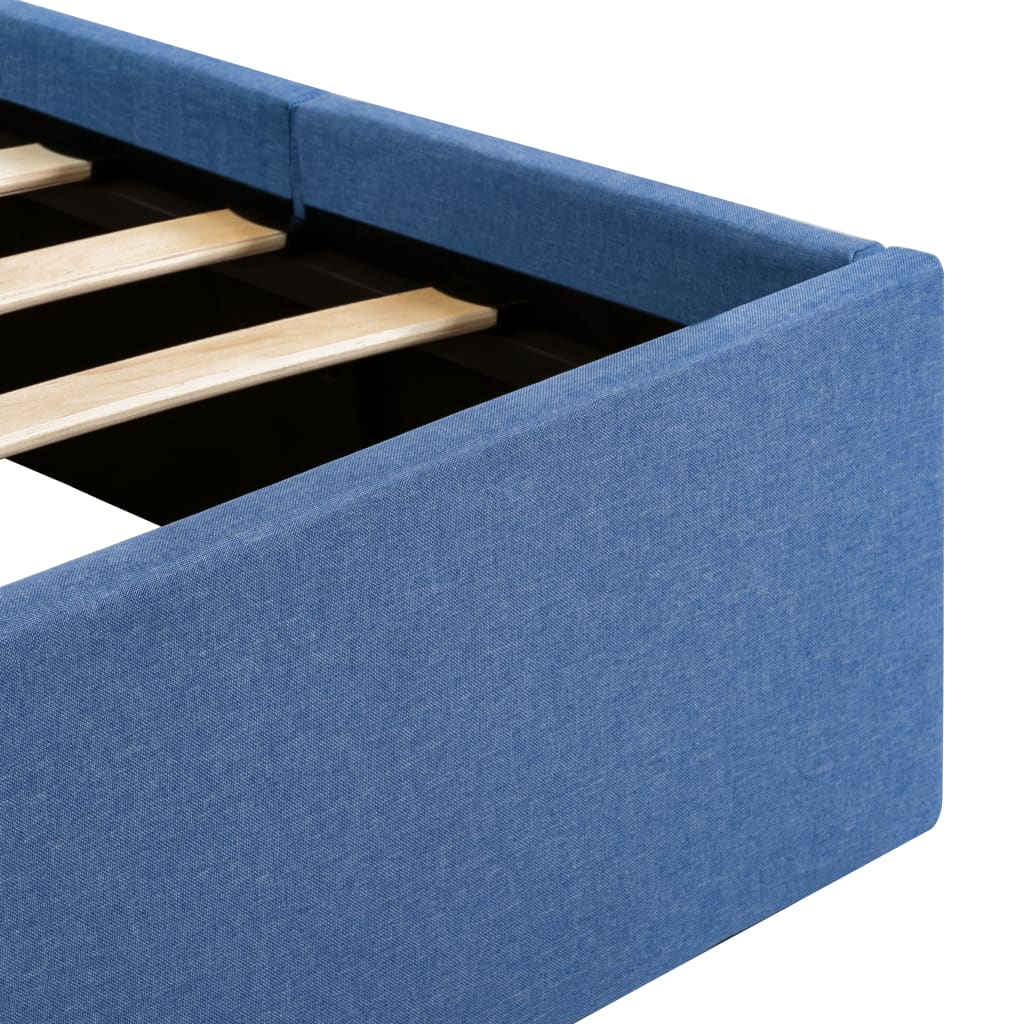 Cama hidráulica c/ arrumação 120x200cm tecido cinza-acastanhado