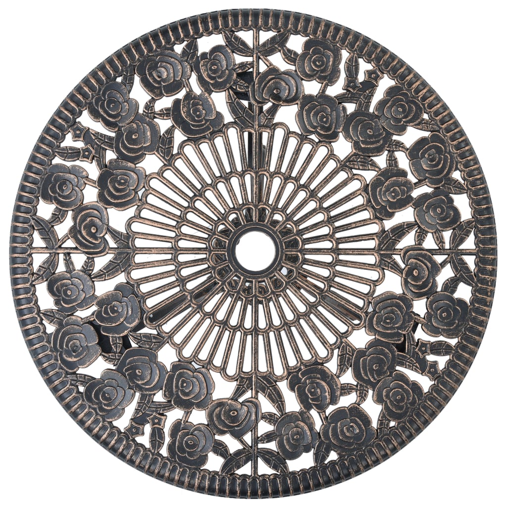 3 pcs conjunto bistrô alumínio fundido