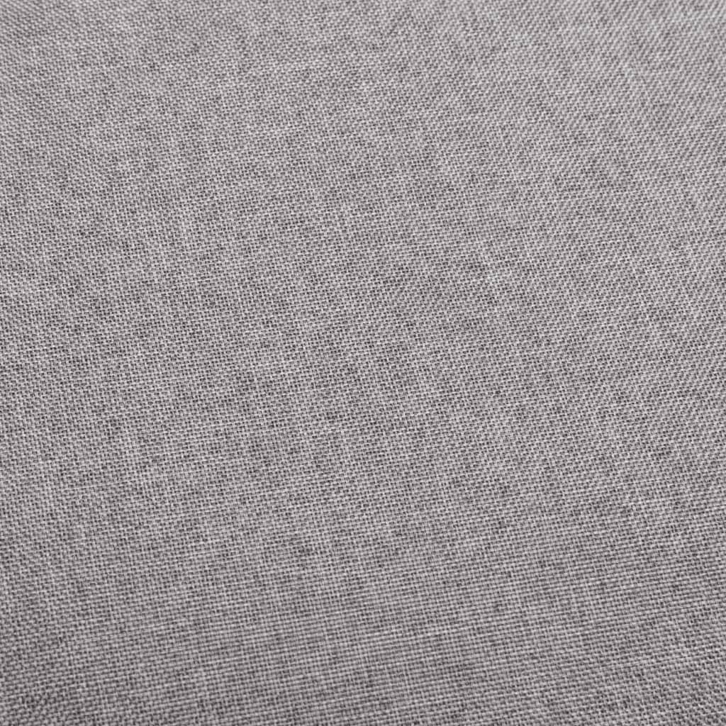 Cadeira de bar tecido cinzento-acastanhado