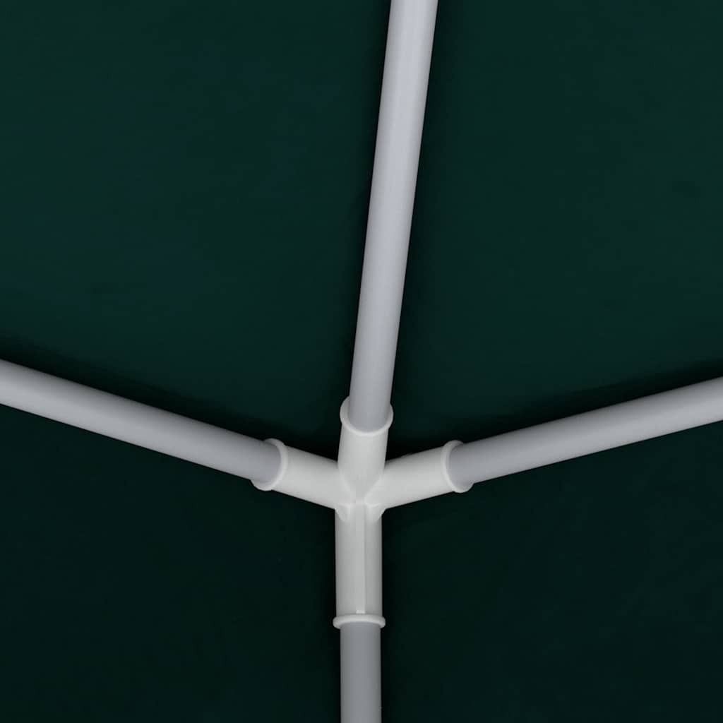 Tenda festas profissional c/ paredes laterais 4x4m 90g/m² verde
