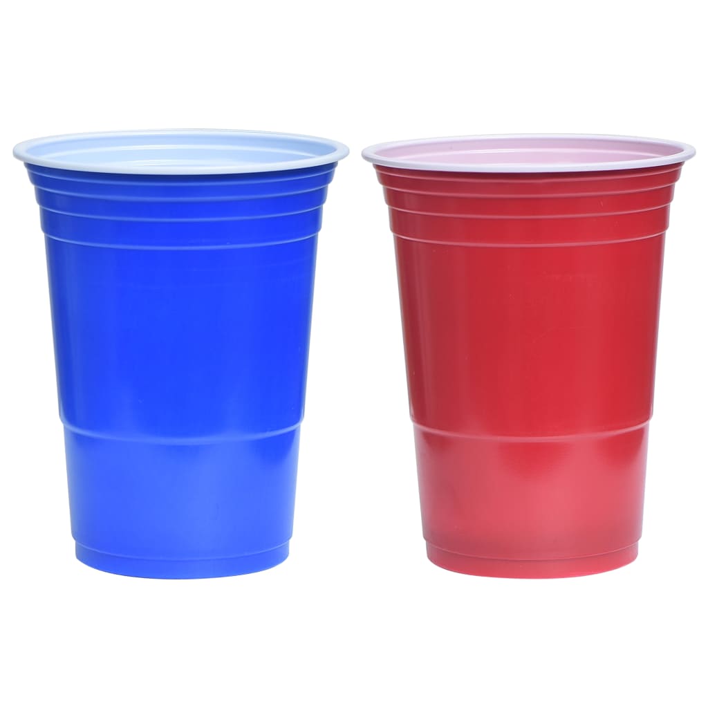Conjunto mesa de beer pong 0,5 L plástico
