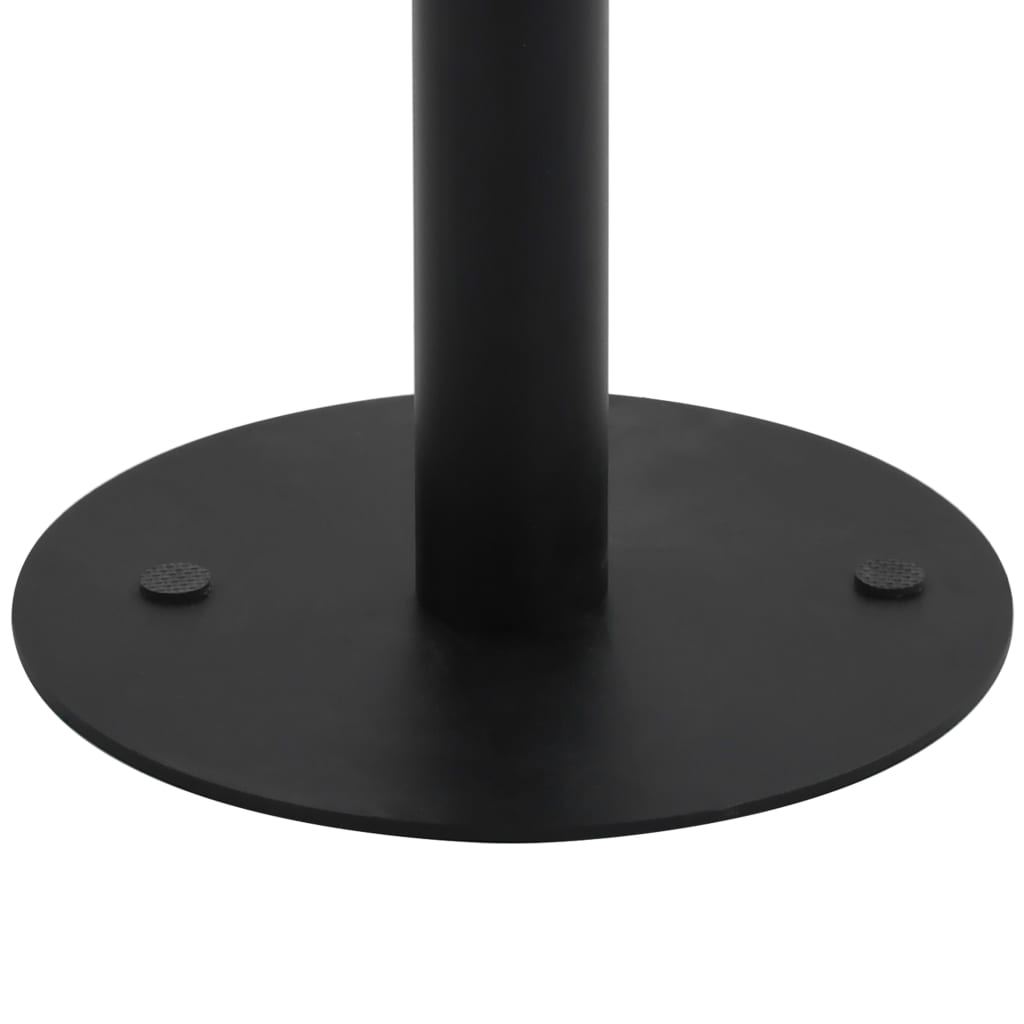 Mesa bistrô 80x80 cm MDF castanho-claro