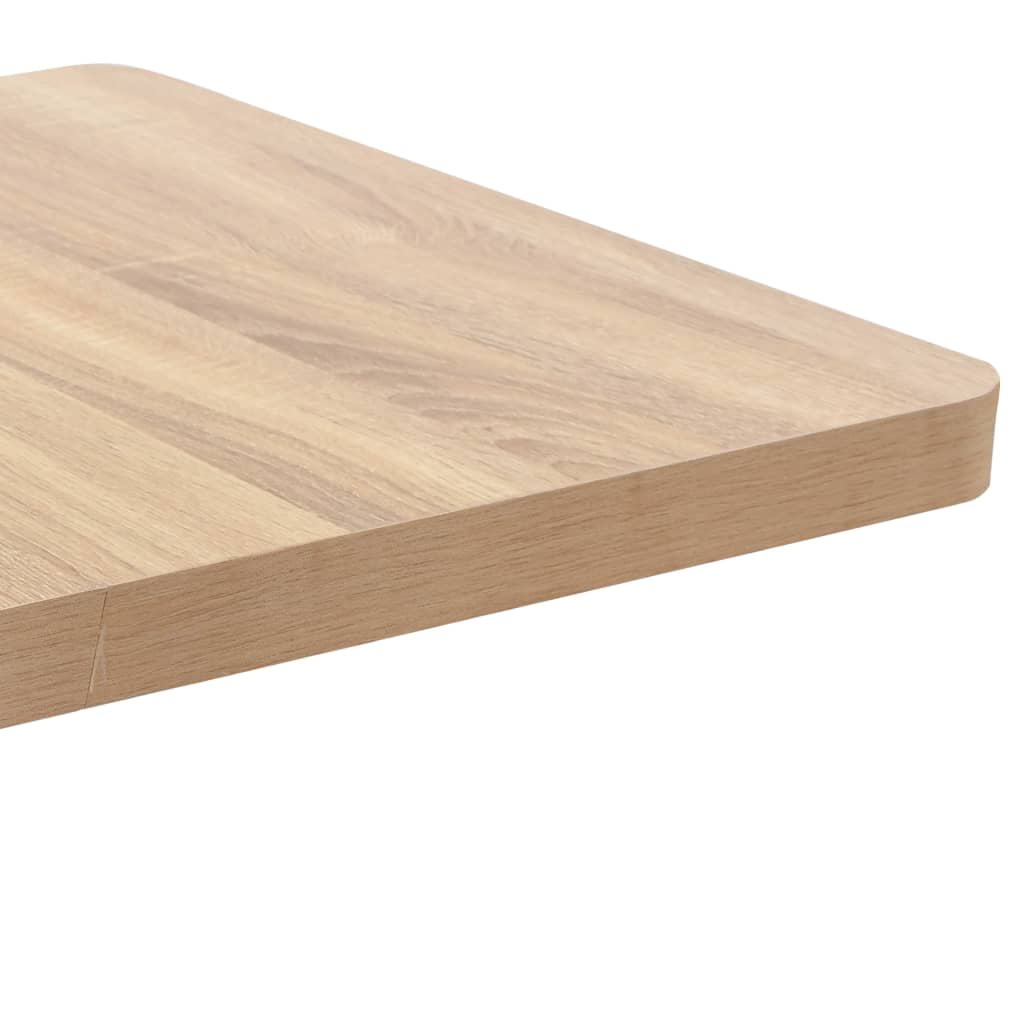 Mesa bistrô 80x80 cm MDF castanho-claro