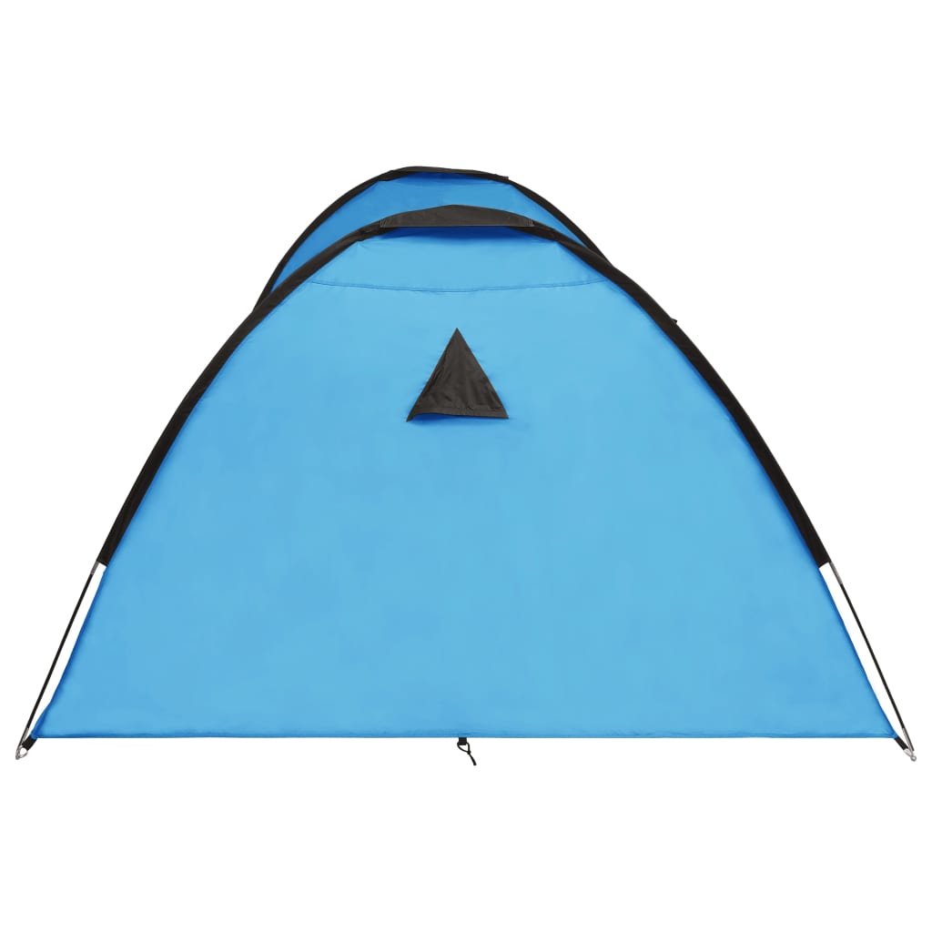 Tenda iglu de campismo 650x240x190 cm 8 pessoas azul