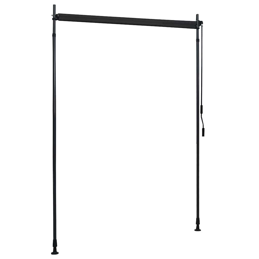 Estore de rolo para exterior 150x270 cm antracite