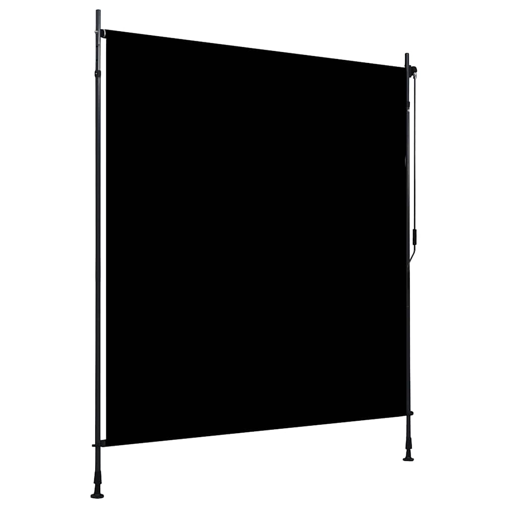Estore de rolo para exterior 150x270 cm antracite