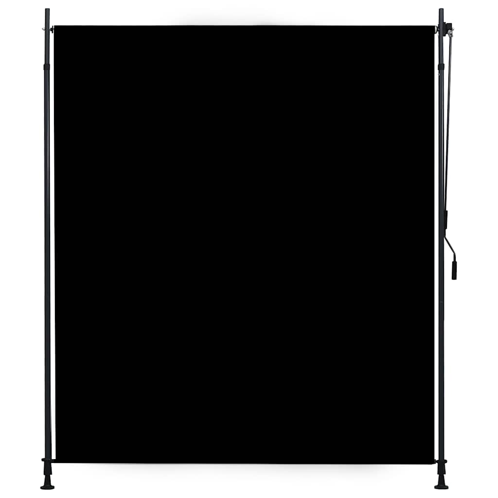 Estore de rolo para exterior 150x270 cm antracite
