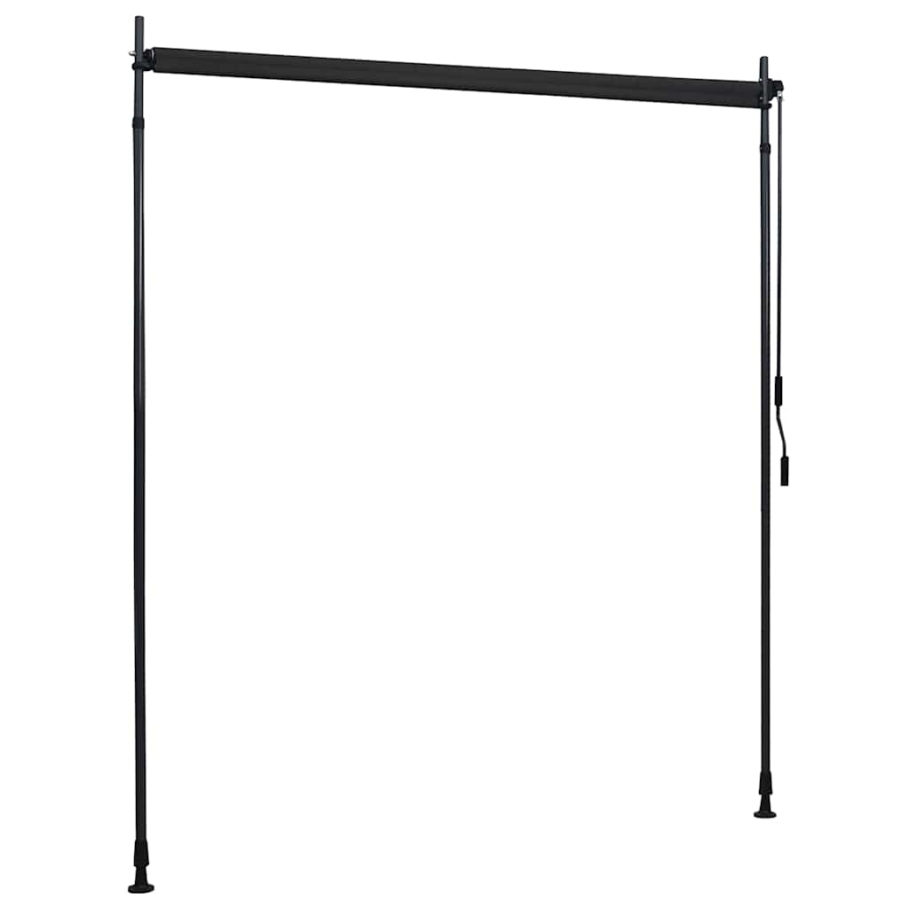 Estore de rolo para exterior 150x270 cm antracite