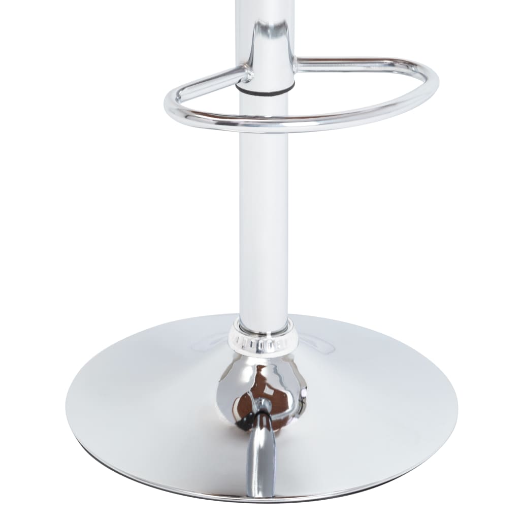 Cadeira de bar tecido cinzento-acastanhado