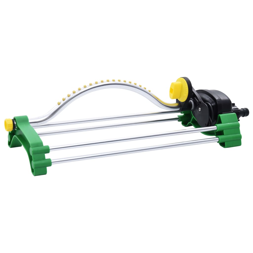 vidaAXL Aspersor oscilante com 18 jatos