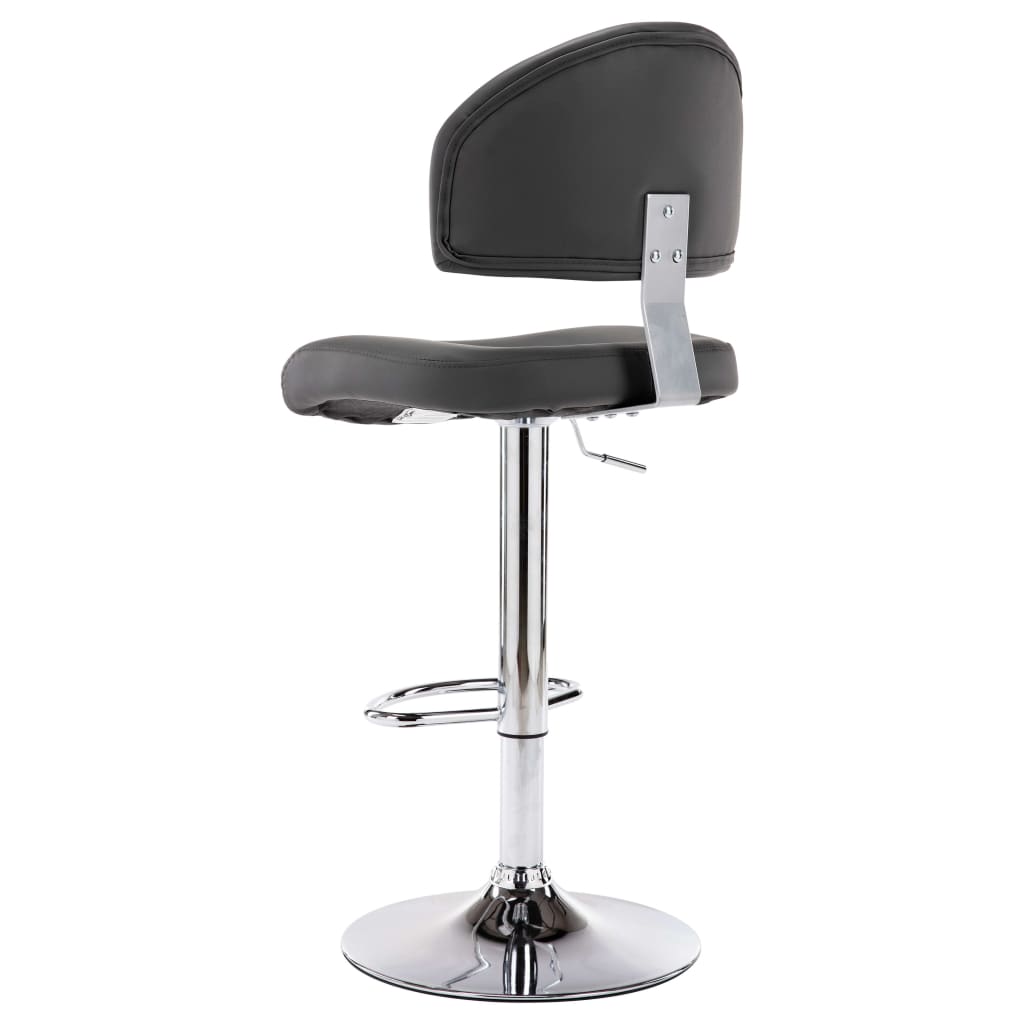 Bancos de bar 2 pcs couro artificial branco