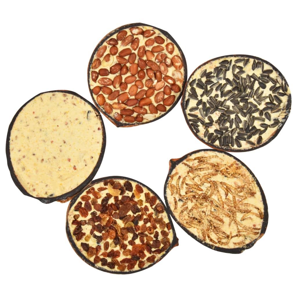 Metades de coco com comida para pássaros 10 unid. 290 g