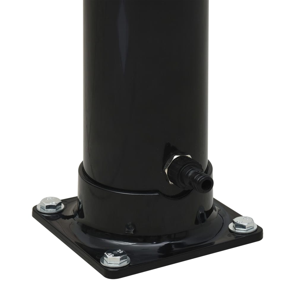 Chuveiro solar 220 cm 20 L preto