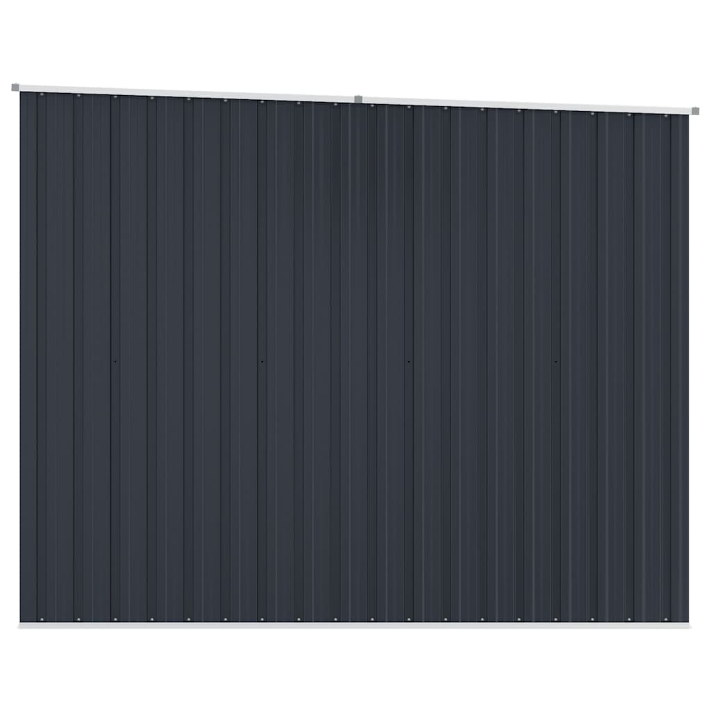 Abrigo de jardim 195x198x159 cm aço galvanizado antracite