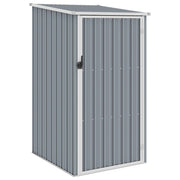 Abrigo de jardim 87x98x159 cm aço galvanizado cinzento