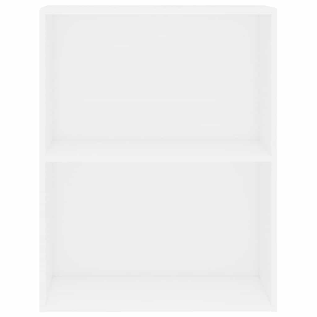 Estante com 2 prateleiras 40x30x76,5 cm contraplacado branco